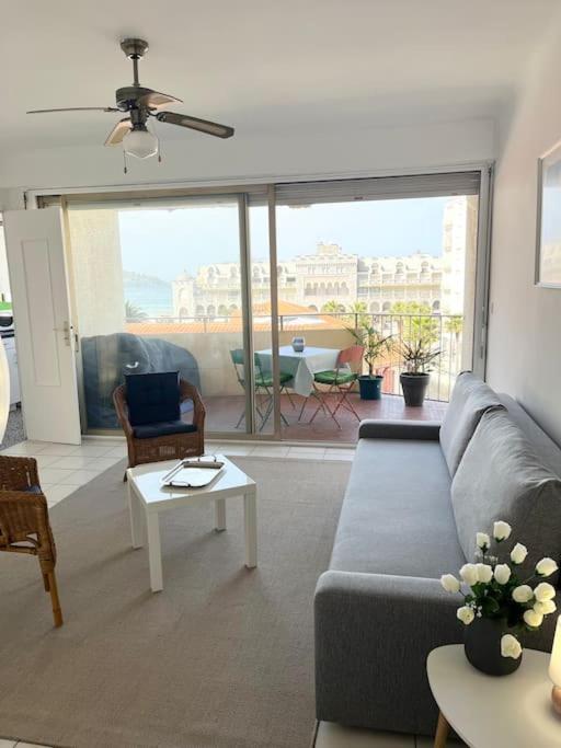 Hendaye Plage Charmant Studio 2Pers Avec Grande Terrasse Vue Mer Eksteriør billede