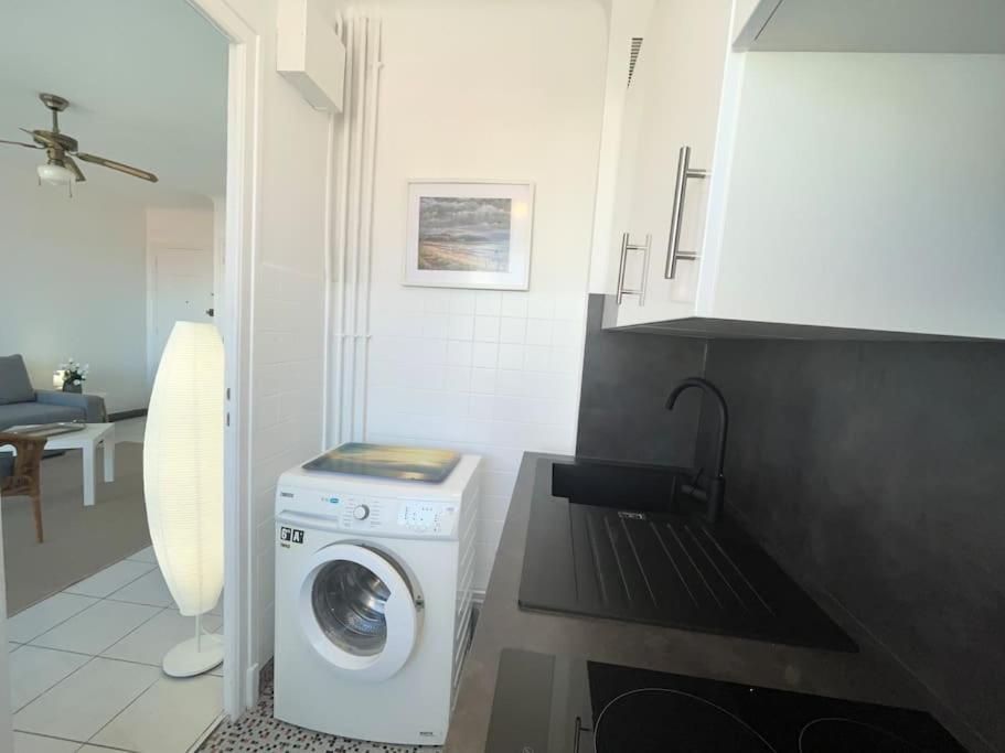 Hendaye Plage Charmant Studio 2Pers Avec Grande Terrasse Vue Mer Eksteriør billede