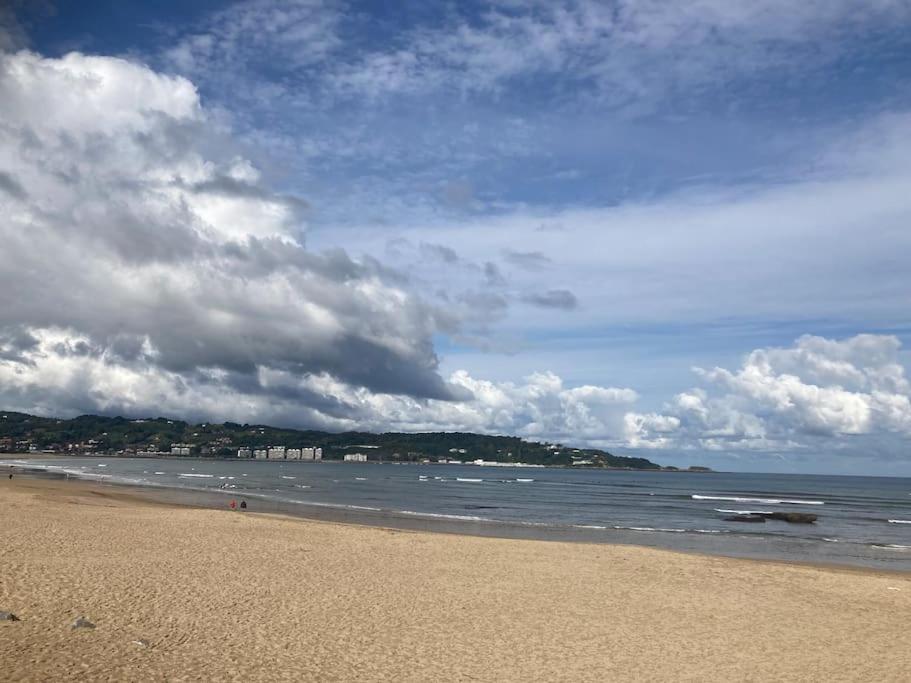 Hendaye Plage Charmant Studio 2Pers Avec Grande Terrasse Vue Mer Eksteriør billede