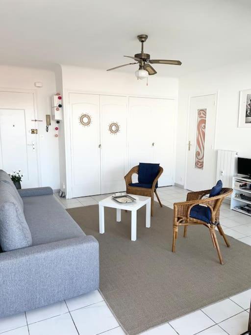 Hendaye Plage Charmant Studio 2Pers Avec Grande Terrasse Vue Mer Eksteriør billede